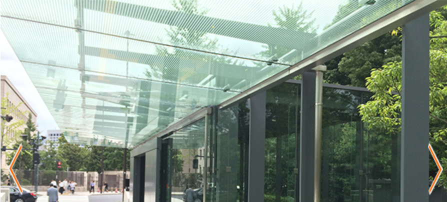 セラミック印刷ガラス