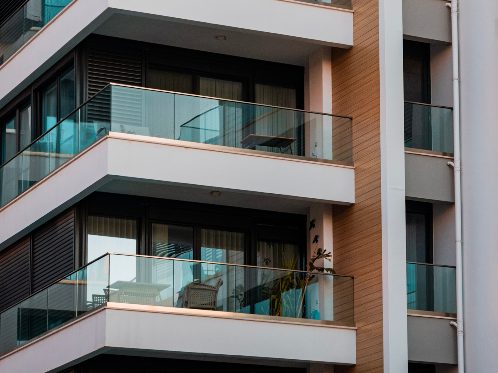 ガラスフェンス