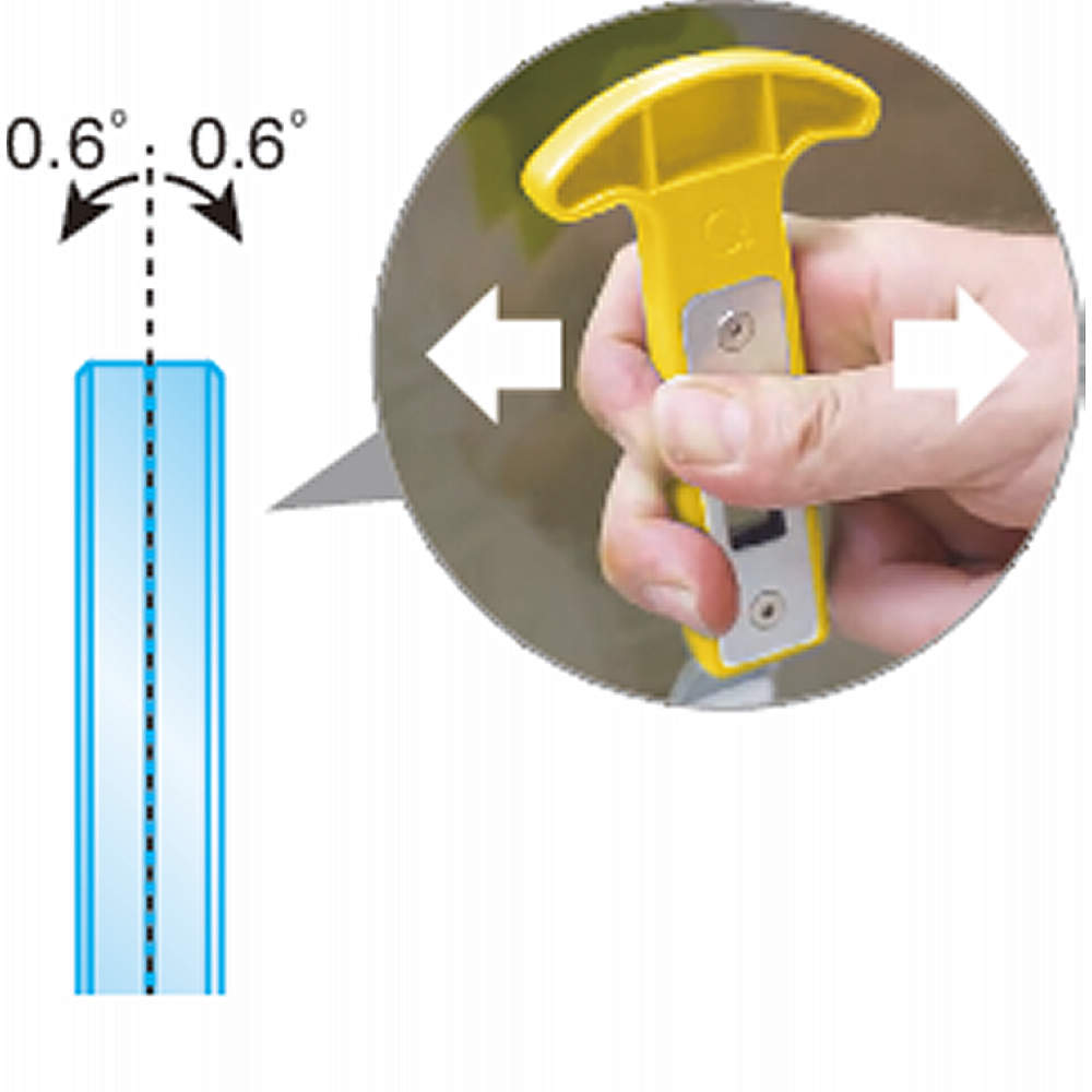 Q-railing ガラスフェンス用バラストレイドPrime ディスク取付 壁付用