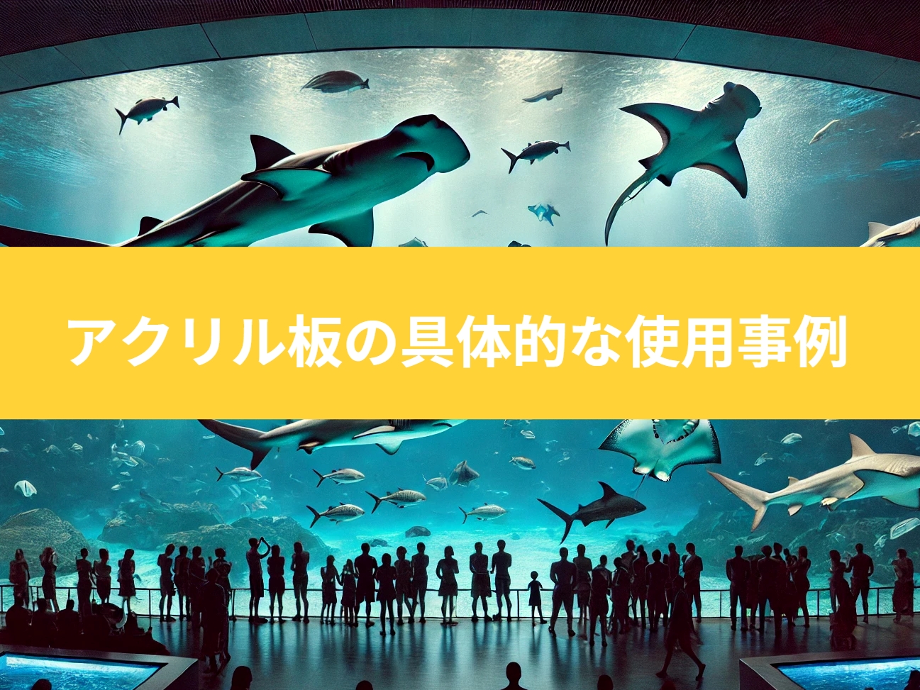 アクリル板の具体的な使用事例