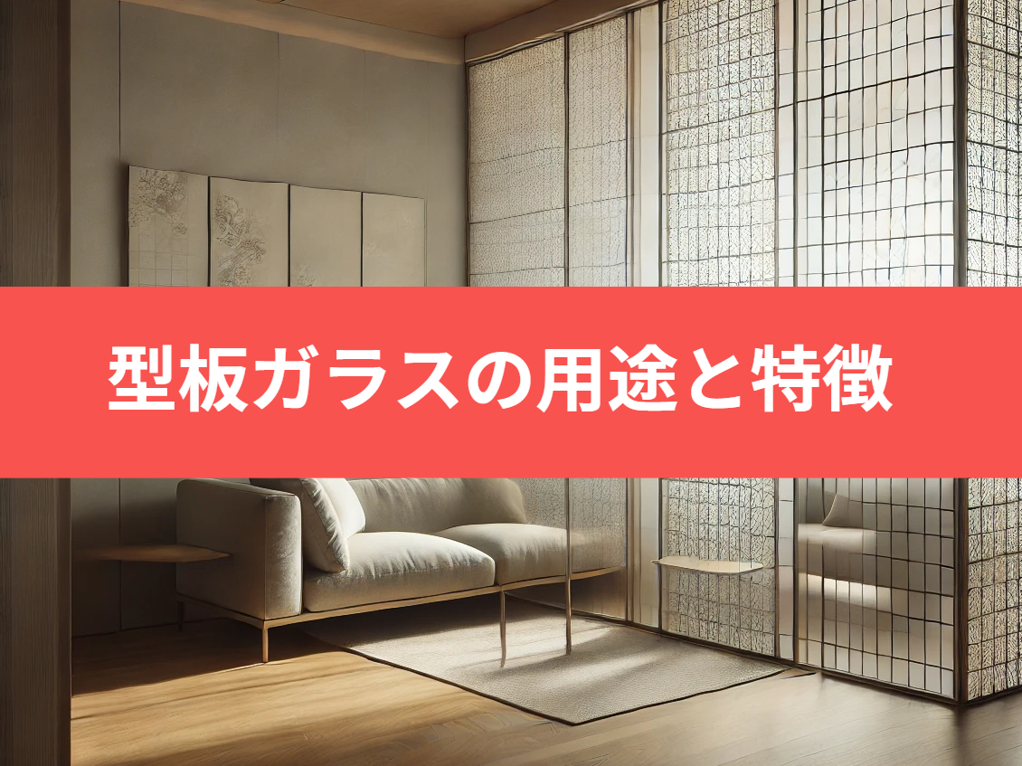型板ガラスの用途と特徴