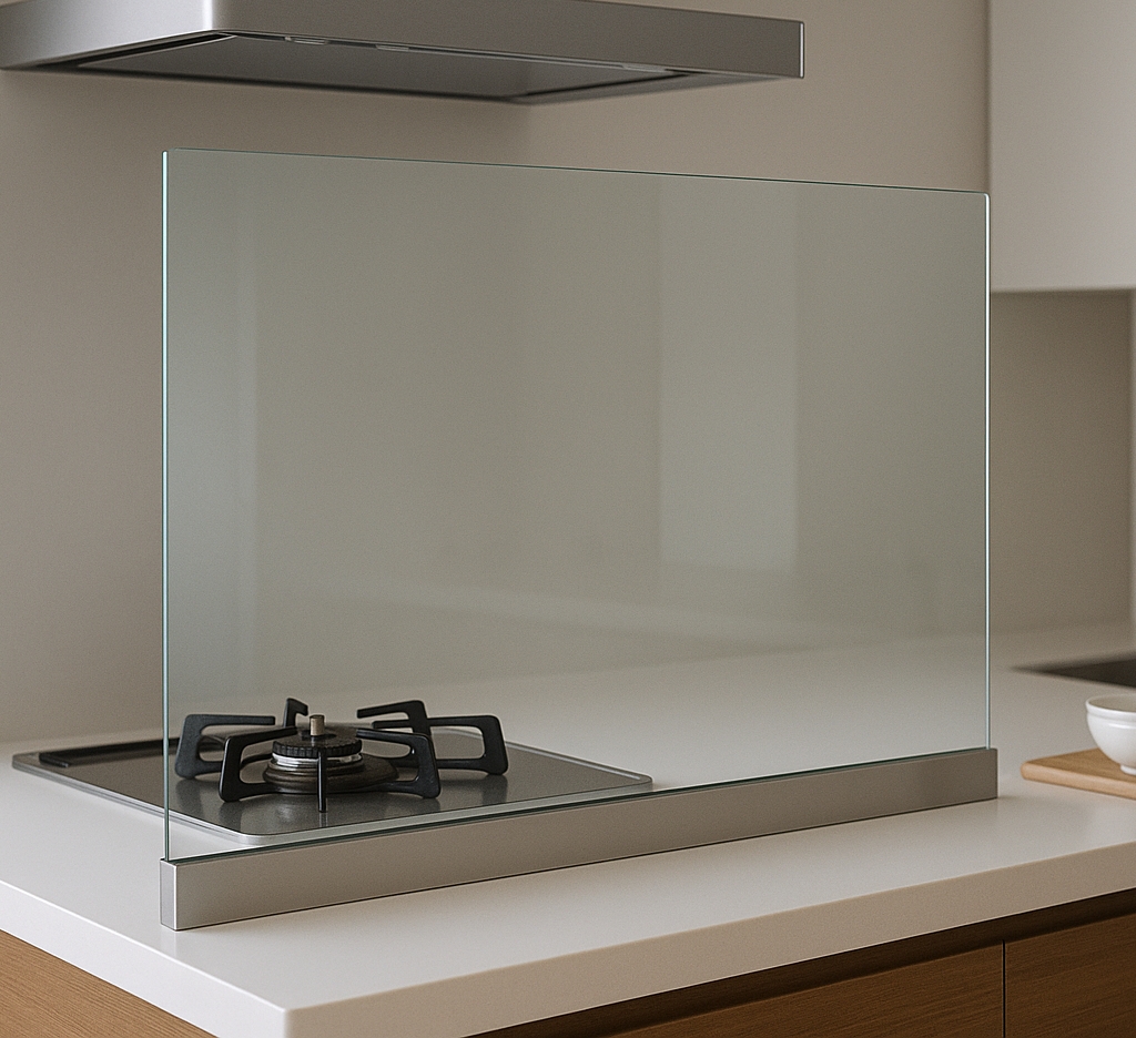 オイルガードガラス(透明900×500)