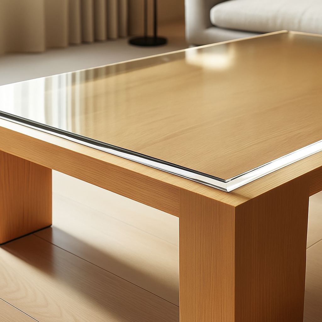 テーブル天板:高透過(強化ガラス)